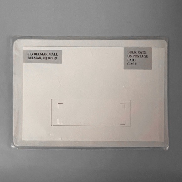 Victorian Metal Postcard - Picture 3 of 3